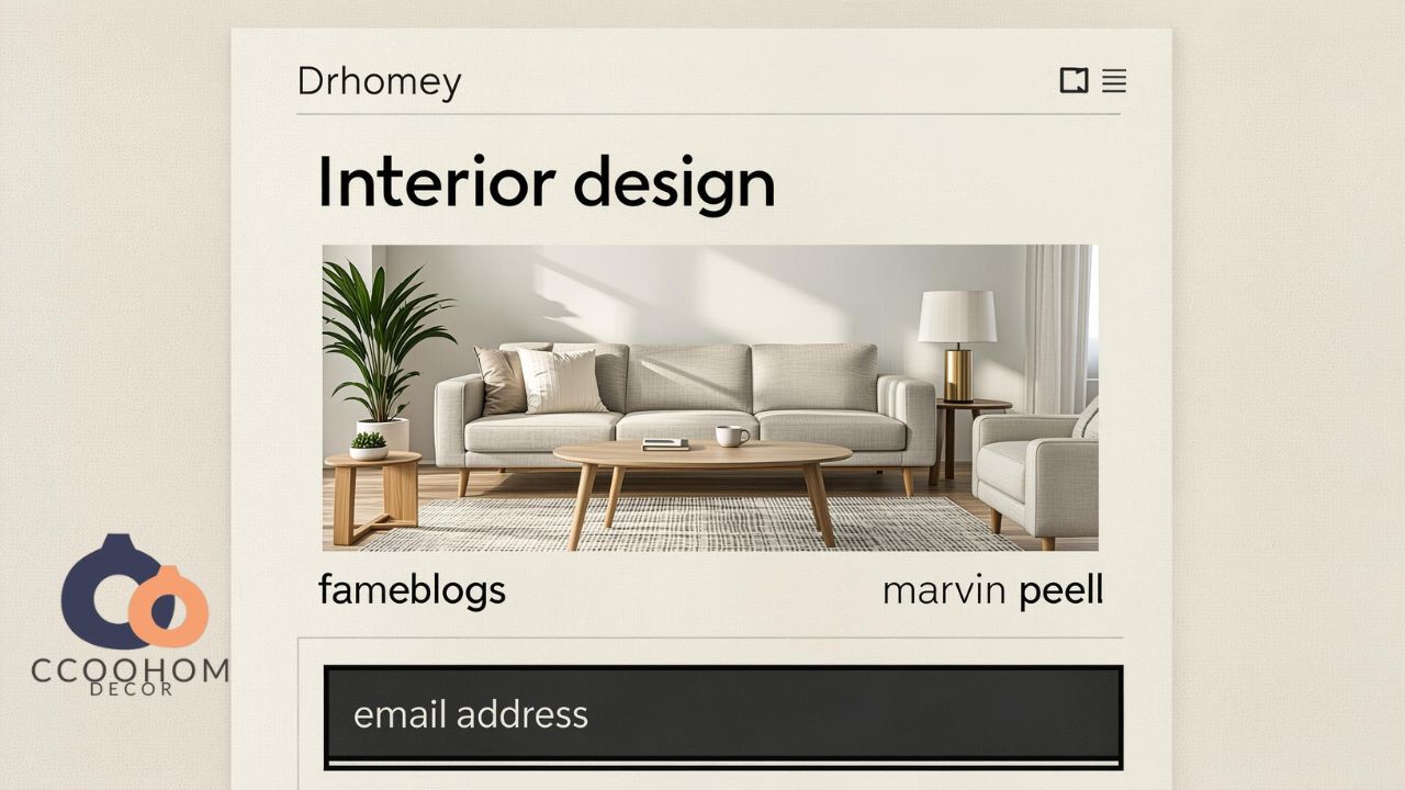 Drhomey interior design fameblogs marvin peel email address