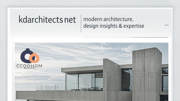kdarchitectsnet modern architecture, design insights & expertise