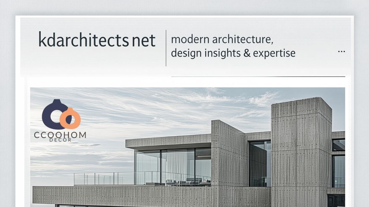 kdarchitectsnet modern architecture, design insights & expertise