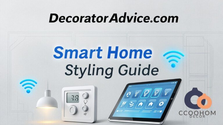 DecoratorAdvice.com Smart Home Styling Guide