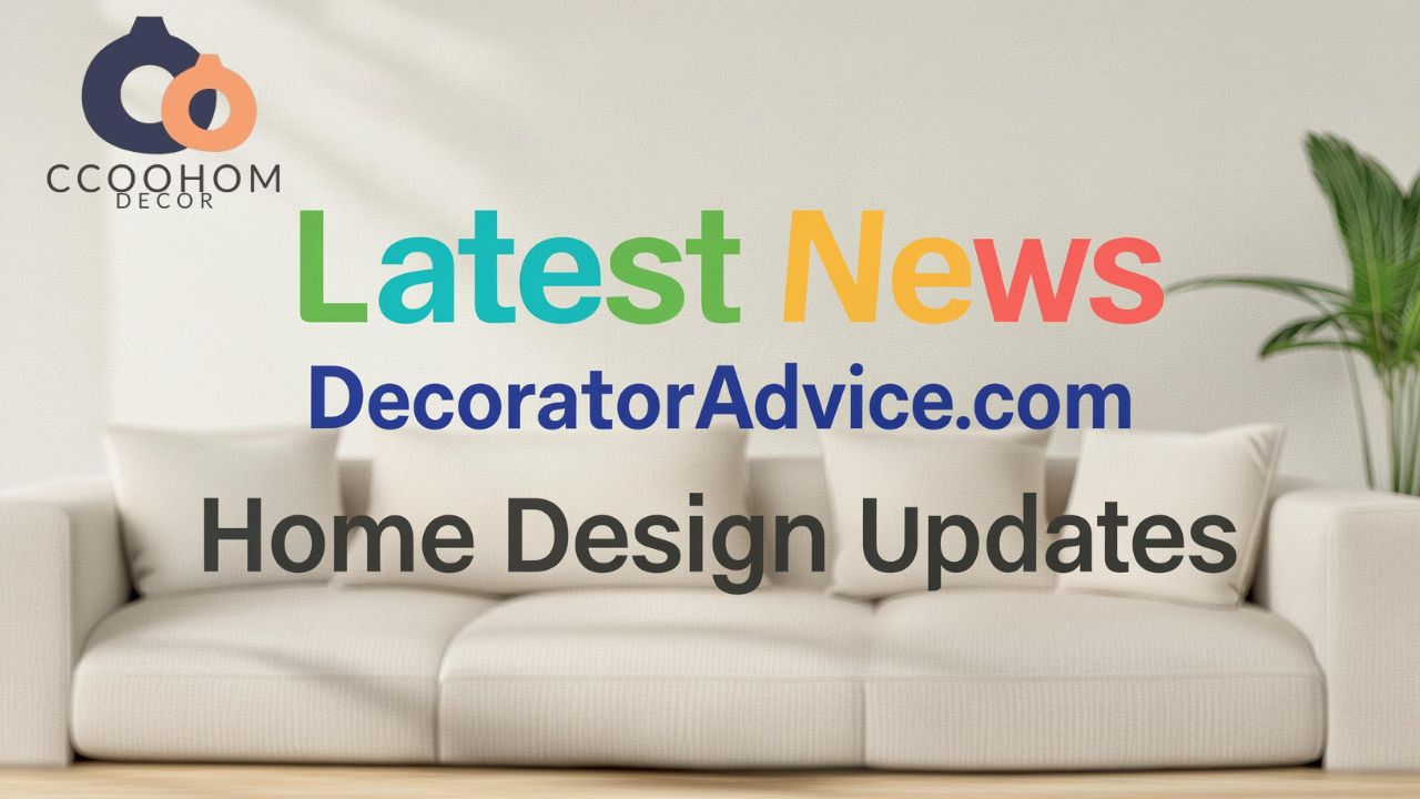 Latest News DecoratorAdvice.com Home Design Updates