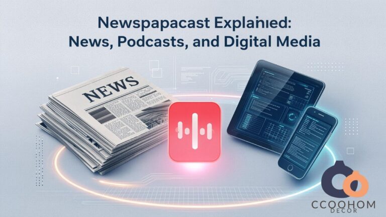 Newspapercast Explained News, Podcasts, and Digital Media
