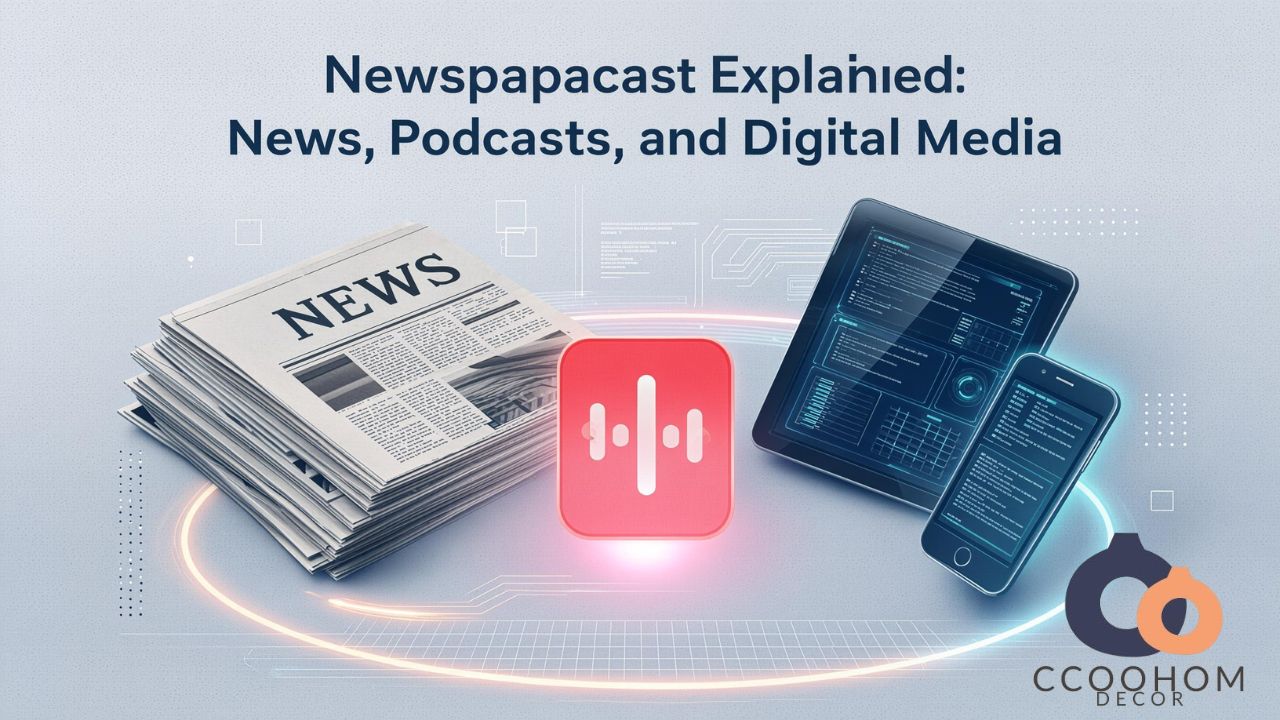 Newspapercast Explained News, Podcasts, and Digital Media
