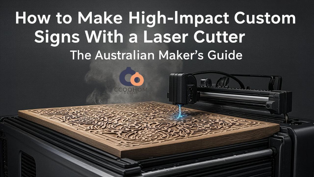 How to Make High-Impact Custom Signs With a Laser Cutter The Australian Maker’s Guide
