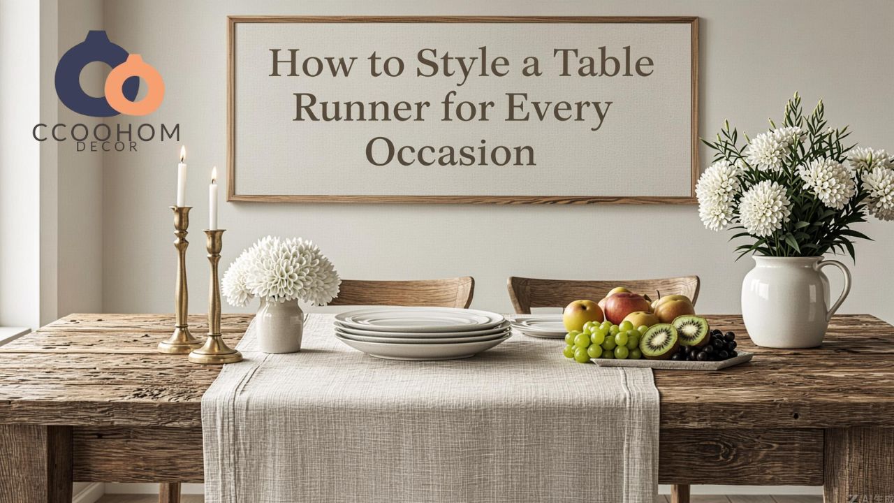 How to Style a Table Runner for Every Occasion