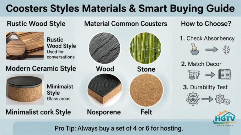 Coasters Styles Materials & Smart Buying Guide