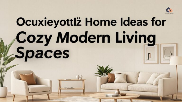 Oeuxieyotiz Home Ideas for Cozy Modern Living Spaces