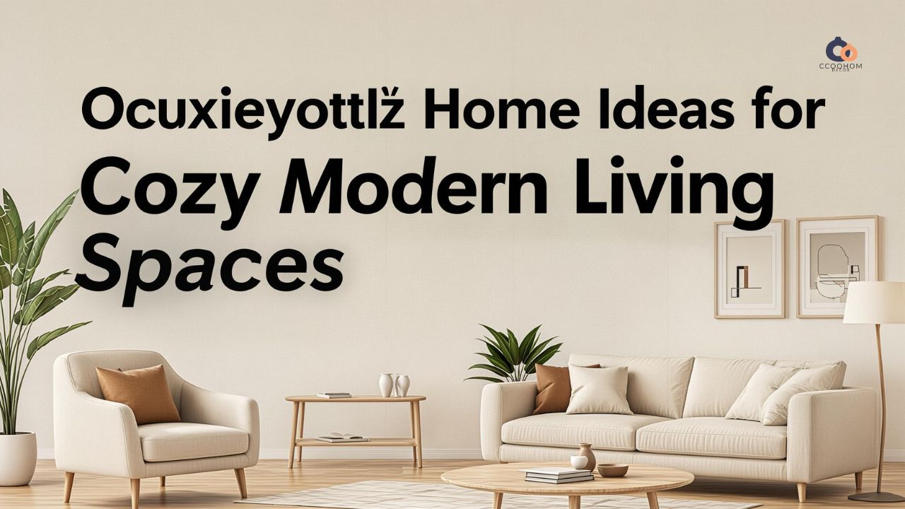 Oeuxieyotiz Home Ideas for Cozy Modern Living Spaces