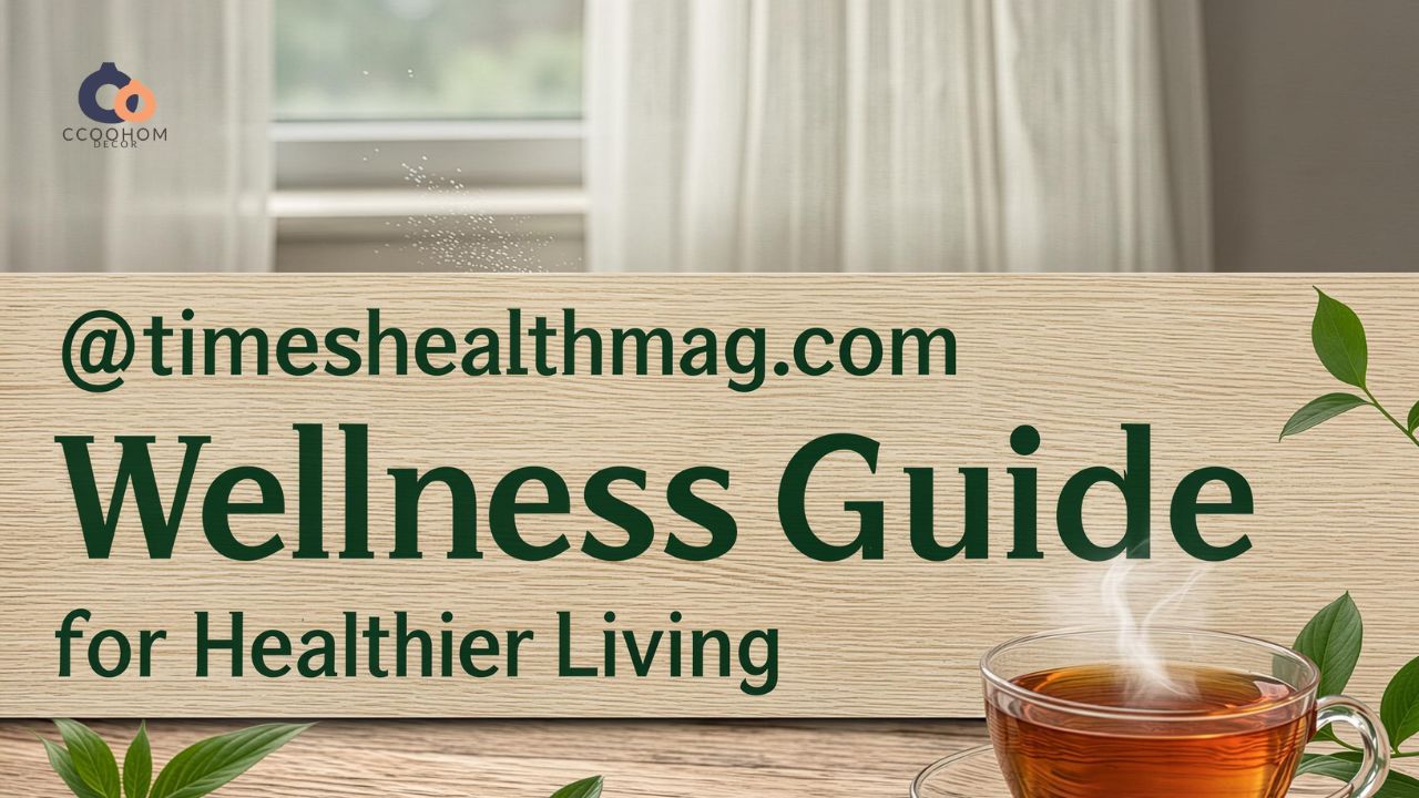 @timeshealthmag.com Wellness Guide for Healthier Living
