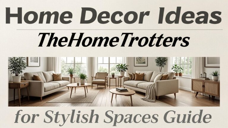 Home Decor Ideas TheHomeTrotters for Stylish Spaces Guide